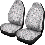 Cartoon Koala Pattern Print Universal Fit Car Seat Covers 102422