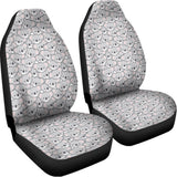Cartoon Koala Pattern Print Universal Fit Car Seat Covers 102422