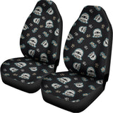 Cartoon Mummy Pattern Print Universal Fit Car Seat Covers 102422