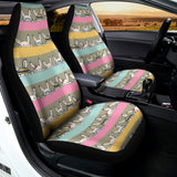 Cartoon Rabbit Pattern Print Universal Fit Car Seat Covers 102422
