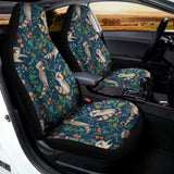 Cartoon Raccoon Pattern Print Universal Fit Car Seat Covers 102422