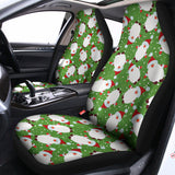 Cartoon Santa Claus Pattern Print Universal Fit Car Seat Covers 102422