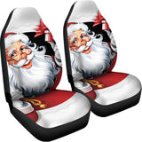 Cartoon Santa Claus Print Universal Fit Car Seat Covers 102422