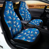 Cartoon Shark Pattern Print Universal Fit Car Seat Covers 102422