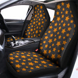 Cartoon Star Pattern Print Universal Fit Car Seat Covers 102422