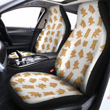 Cartoon Teddy Bear Pattern Print Universal Fit Car Seat Covers 102422