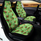 Cartoon Turtle Pattern Print Universal Fit Car Seat Covers 102422