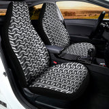 Chainmail Print Universal Fit Car Seat Covers 102422