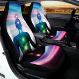 Chakras Of The Universe Print Universal Fit Car Seat Covers 102422