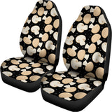 Champignon Mushroom Pattern Print Universal Fit Car Seat Covers 102422
