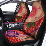 Cherry Blossom Kimono Pattern Print Universal Fit Car Seat Covers 102422