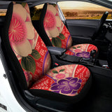 Cherry Blossom Kimono Pattern Print Universal Fit Car Seat Covers 102422