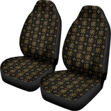 Chi Rho Orthodox Pattern Print Universal Fit Car Seat Covers 102422
