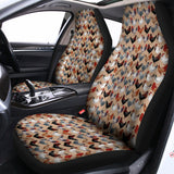 Chicken Painting Pattern Print Universal Fit Car Seat Covers 102422