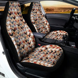 Chicken Painting Pattern Print Universal Fit Car Seat Covers 102422