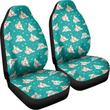 Chihuahua Puppy Pattern Print Universal Fit Car Seat Covers 102422