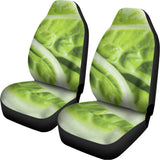 Chinese Cabbage Leaf Print Universal Fit Car Seat Covers 102422