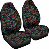Chinese Dragon Pattern Print Universal Fit Car Seat Covers 102422