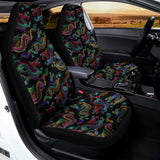 Chinese Dragon Pattern Print Universal Fit Car Seat Covers 102422