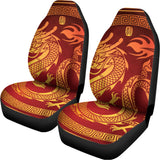 Chinese Dragon Zodiac Sign Print Universal Fit Car Seat Covers 102422