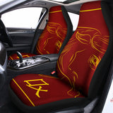 Chinese Horoscope Ox Sign Print Universal Fit Car Seat Covers 102422
