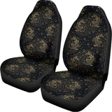 Chinese Koi Carp Pattern Print Universal Fit Car Seat Covers 102422