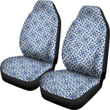 Chinese Luck Symbol Pattern Print Universal Fit Car Seat Covers 102422