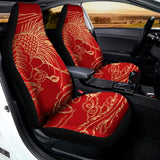 Chinese Phoenix Print Universal Fit Car Seat Covers 102422