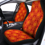 Chinese Prosperity Symbol Pattern Print Universal Fit Car Seat Covers 102422