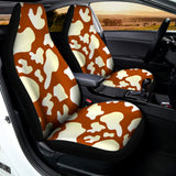 Chocolate And Milk Cow Print Universal Fit Car Seat Covers 102422