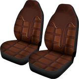 Chocolate Print Universal Fit Car Seat Covers 102422