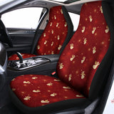 Christmas Angel Pattern Print Universal Fit Car Seat Covers 102422