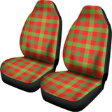 Christmas Buffalo Plaid Print Universal Fit Car Seat Covers 102422