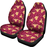 Christmas Deer Pattern Print Universal Fit Car Seat Covers 102422