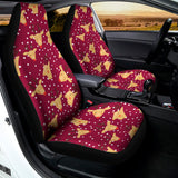 Christmas Deer Pattern Print Universal Fit Car Seat Covers 102422