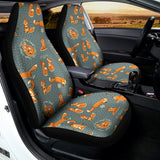 Christmas Fox Pattern Print Universal Fit Car Seat Covers 102422