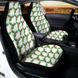Christmas Holly Berry Pattern Print Universal Fit Car Seat Covers 102422
