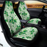Christmas Ivy Leaf Pattern Print Universal Fit Car Seat Covers 102422