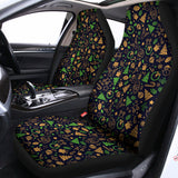 Christmas Party Elements Pattern Print Universal Fit Car Seat Covers 102422