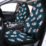 Christmas Polar Bear Pattern Print Universal Fit Car Seat Covers 102422