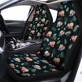 Christmas Sleeping Sloths Pattern Print Universal Fit Car Seat Covers 102422