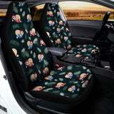 Christmas Sleeping Sloths Pattern Print Universal Fit Car Seat Covers 102422