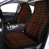 Christmas Tartan Pattern Print Universal Fit Car Seat Covers 102422