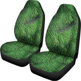 Christmas Tree Branches Print Universal Fit Car Seat Covers 102422