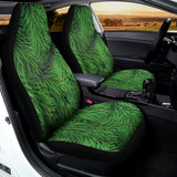 Christmas Tree Branches Print Universal Fit Car Seat Covers 102422