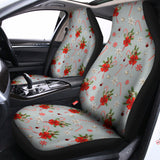Christmas Winter Holiday Pattern Print Universal Fit Car Seat Covers 102422