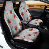 Christmas Winter Holiday Pattern Print Universal Fit Car Seat Covers 102422