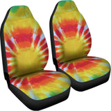 Circle Tie Dye Print Universal Fit Car Seat Covers 102422