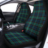 Clan Campbell Tartan Pattern Print Universal Fit Car Seat Covers 102422