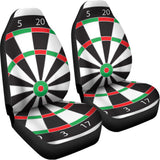 Classic Dartboard Print Universal Fit Car Seat Covers 102422